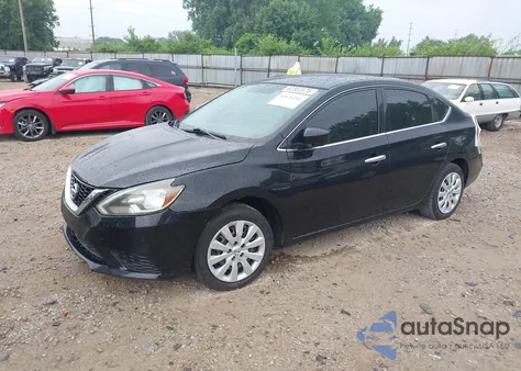 2016 Nissan Sentra Fe+ S/S/Sl/Sr/Sv z USA, uszkodzony, nr VIN 3N1AB7AP3GY263783